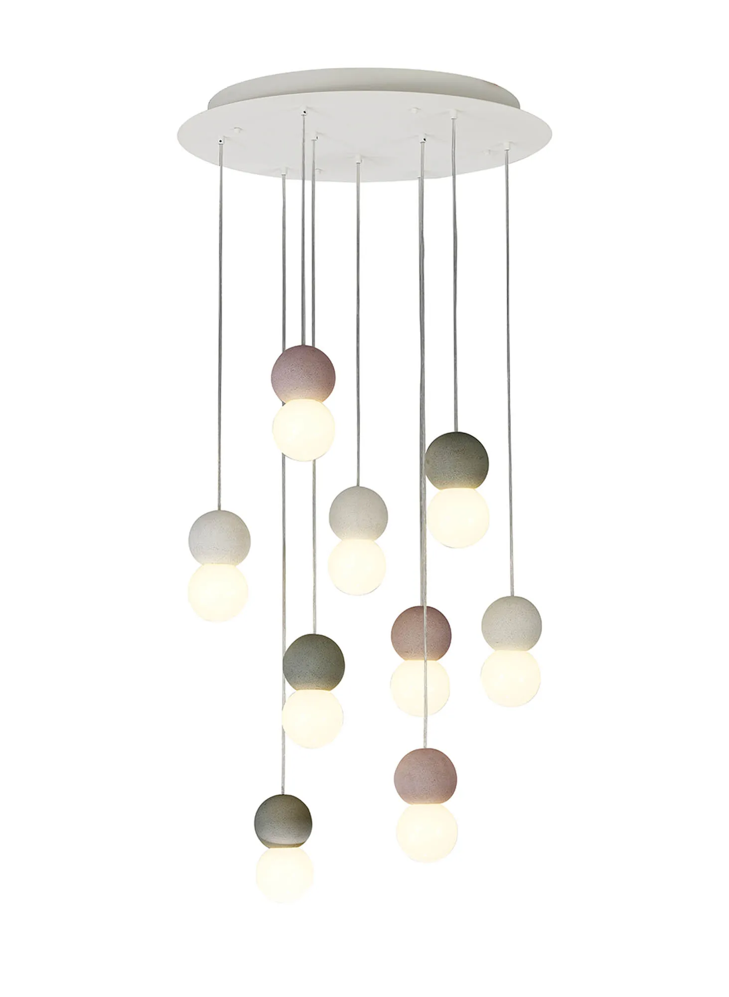 M7621  Galaxia Pendant 9 Light